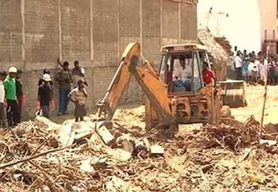 Chennai warehouse wall collapse
