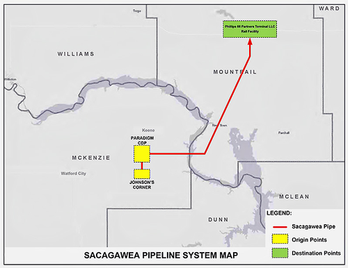 Scagawea pipeline map